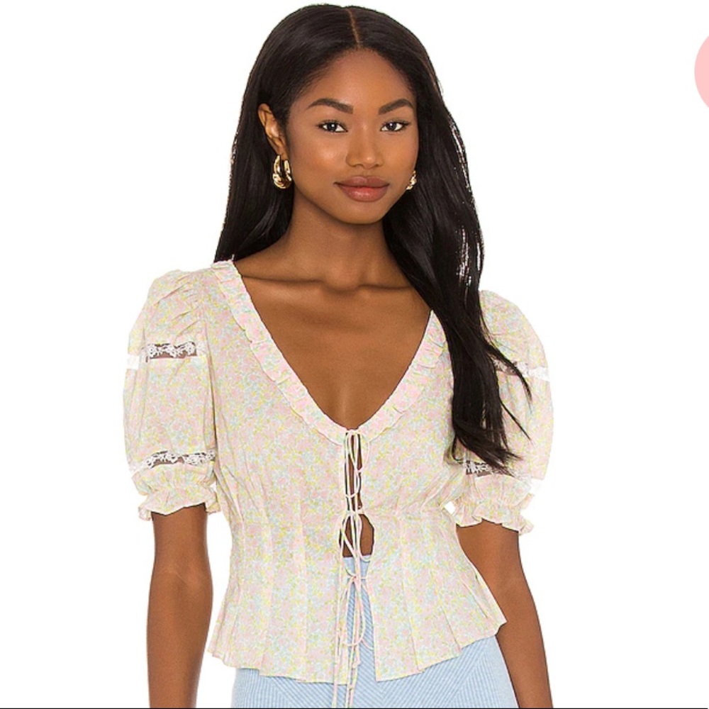 Dani Blouse in Pink